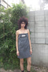 【RESTOCK】TECH REFLECTER LOGO MINI DRESS -CHARCOAL-